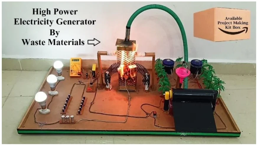 Electricity Generate By Waste Materials Science Project Price in Bangladesh