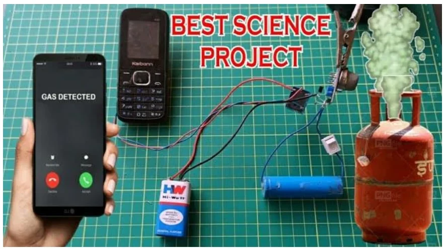 Gas Leakage Phone Call inspired award Science Project Price In Bangladesh