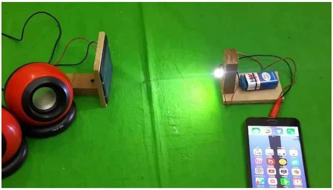 Audio Transfer using Li-Fi Technology Science Project Price in Bangladesh